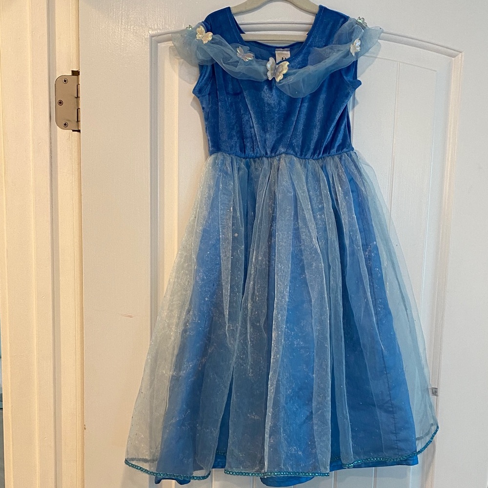 Deluxe Cinderella Butterfly Princess Dress